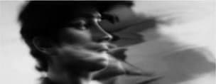 Decorative black and white result visual